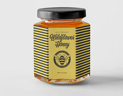 Busy Bee Farms Honey Packaging