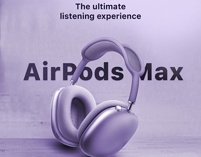 Airpods max poster