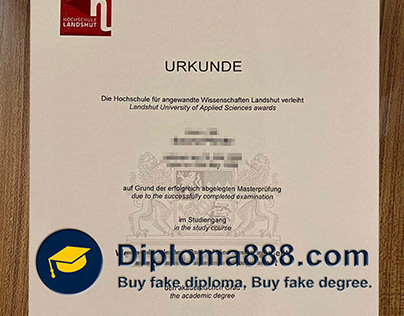 How to order fake Hochschule Landshut diploma?