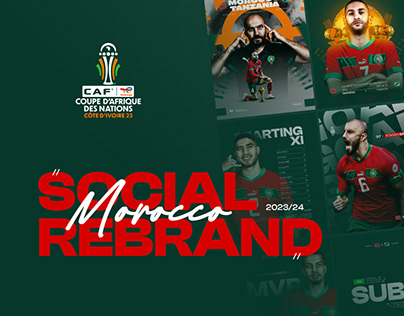 MOROCCO Social Rebrand | AFCON23