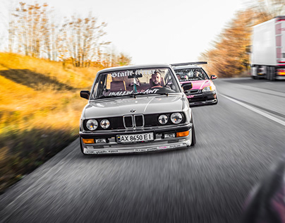 BMW E28 (In motion)