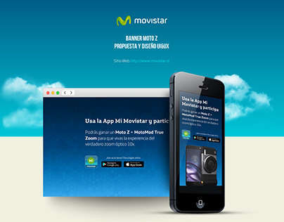 Banner Movistar 2016 "Moto Z"
