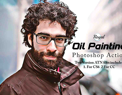 Royal Oil Painting Photoshop Action