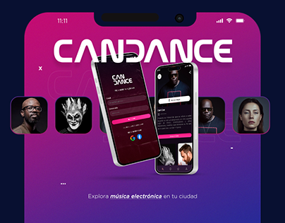 Project thumbnail - Candance - App UX UI