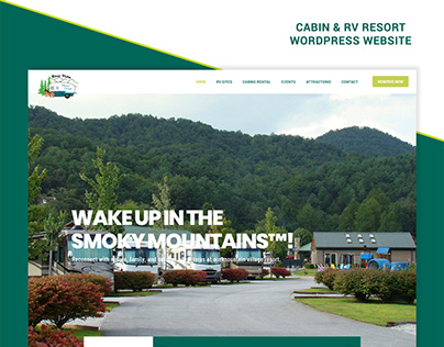 Cabin & RV Rental Website