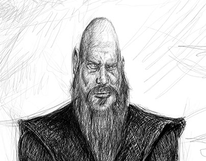 Ragnar / Vikings / caricature