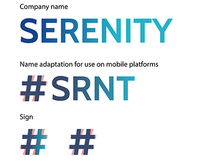 Serenity / #SRNT Logo