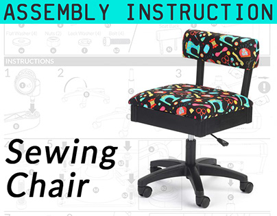 Assembly instruction- Sewing Chair