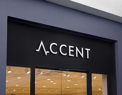 ACCENT clothing brand identity