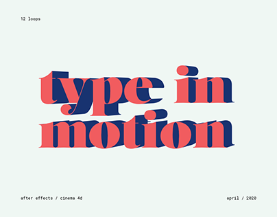 type in motion