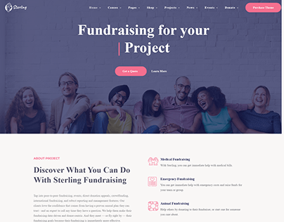 Fundraising Website