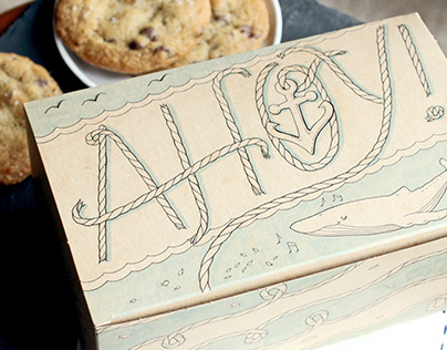 Sugar & Stamp: custom cookie box designs / 2015