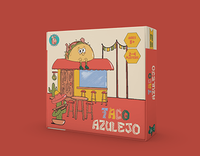 'Taco Azulejo' Board Game
