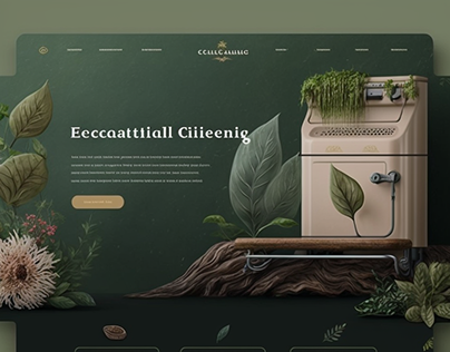 Ecofriendly Cleaner Website Design