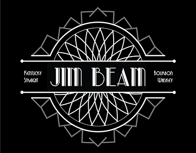 Jim Beam Rebrand (1920s Style)
