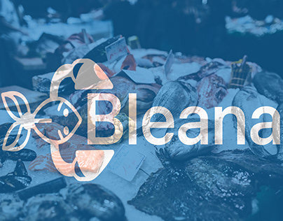 Bleana sea food logo