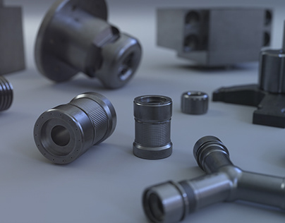 3D-Renderings of thechnical parts