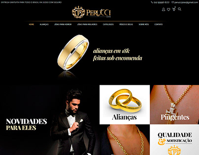 Perucci Joias - Ecommerce