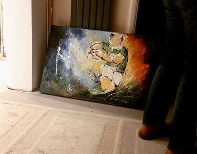 Commission 2015 - Irish Rugby Painting