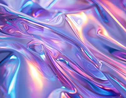 iridescence colorful abstract holographic metallic bg