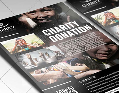 Charity Donation – Premium Flyer PSD Template