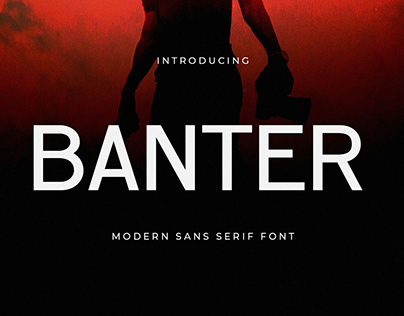 Banter - Modern Sans Serif Font