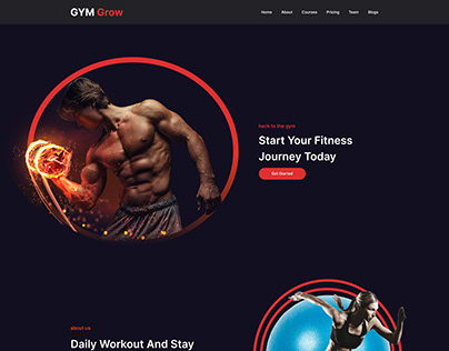 Project thumbnail - GYM website