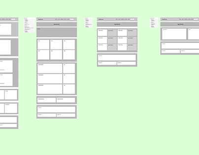 SITE MAP AND LAYOUT CONTENT DESIGN IN UI/UX.