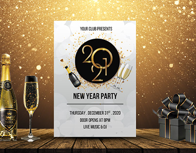 NEW YEAR PARTY FLYER / POSTER