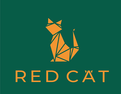 Логотип для магазина женской одежды RedCat 🐾