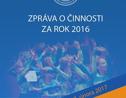 Brochure cover - Activity report 2016