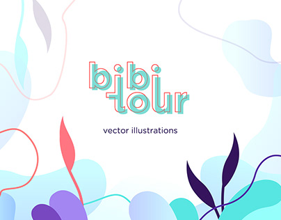 vector illustration for "Bi Bi tour"