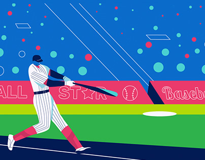 Baseball Vector Illustration Series