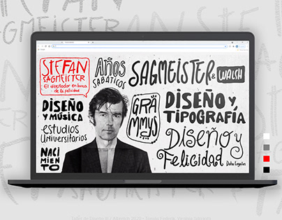 Infografía interactiva Stefan Sagmeister