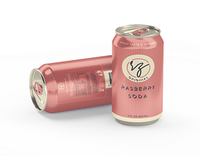 Vintage Soda Can Design
