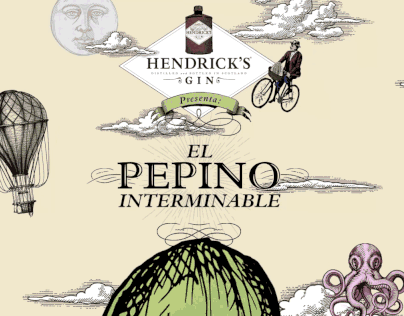 HENDRICK'S GIN y El pepino Interminable