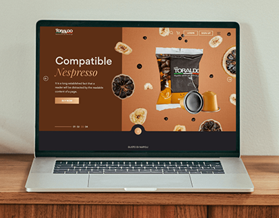 Caffè Toraldo - eCommerce Website UI/UX Design