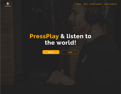 Alternative Design for PressPlay - A Podcast Web App