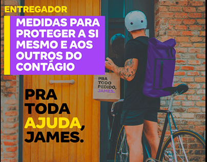 James Delivery - Campanha "Pra Toda Ajuda, James"
