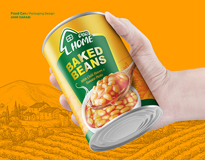 Food Can Packaging Design