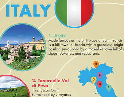 Top 5 Rural Towns in Italy