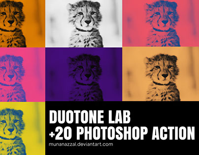 Duotone Lab Photoshop Action
