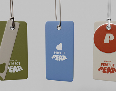Project thumbnail - Perfect Pear Denim - Brand Identity