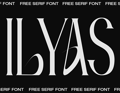 Ilyas - Free Serif