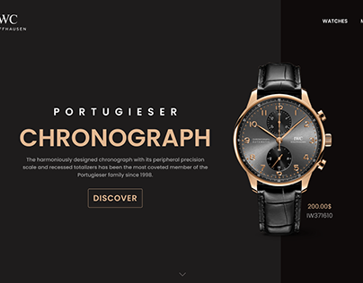 portugieser chronograph wrist watch