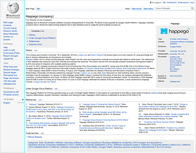 Wikipedia Design Layout