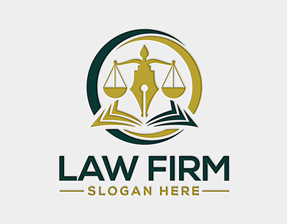 Advocate , Attorney , Law firm logo design.