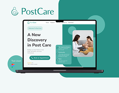PostCare - Website Presentation