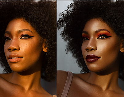 High End Retouching Before/After