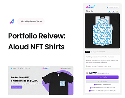 Aloud Limited NFT Shirts (2019-2022)